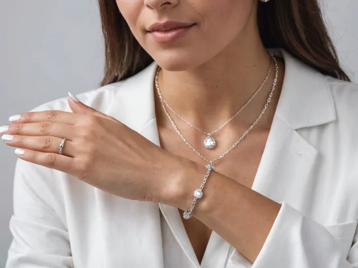 Czyszczenie srebrnej biżuterii