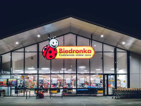 Kawa ziarnista w pormocji w Biedronce