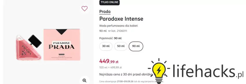 Ekskluzywna woda perfumowana dla kobiet w mocno obniżonej cenie Rossmann - promocja