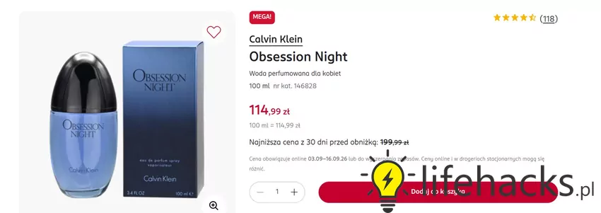 Popularna woda toaletowa dla kobiet za mniej niż 100 zł Biedronka - gazetka