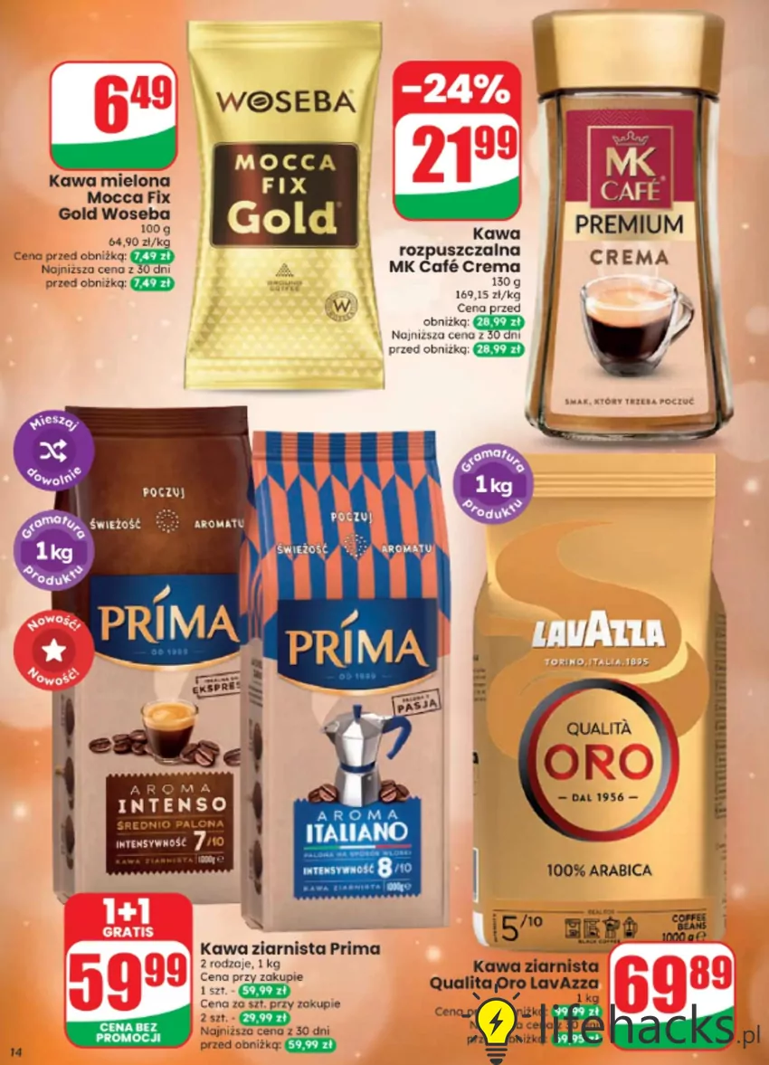 W promocji m.in. kultowe kawy Dino - gazetka