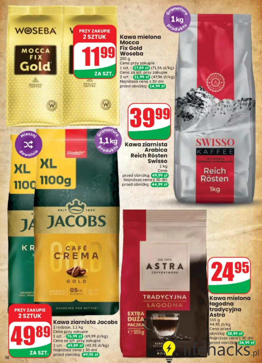 W promocji m.in. popularne kawy Dino - gazetka
