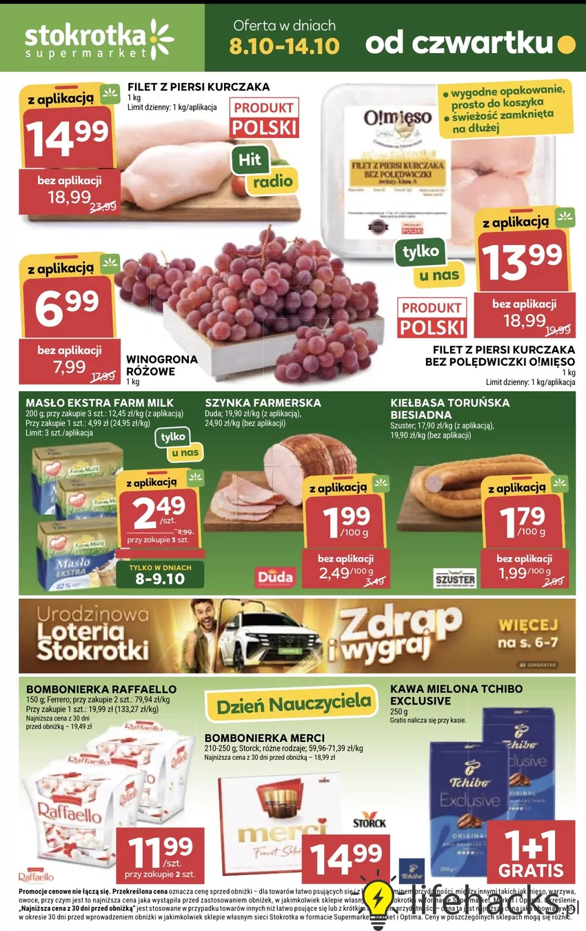 Kawa mielona Tchibo Exclusive (250 g) w promocji 1+1 gratis w Stokrotce Promocje w Stokrotce