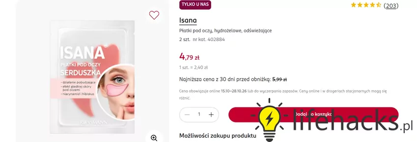 Płatki w kształcie serc za mniej niż 5 zł Rossmann - gazetka