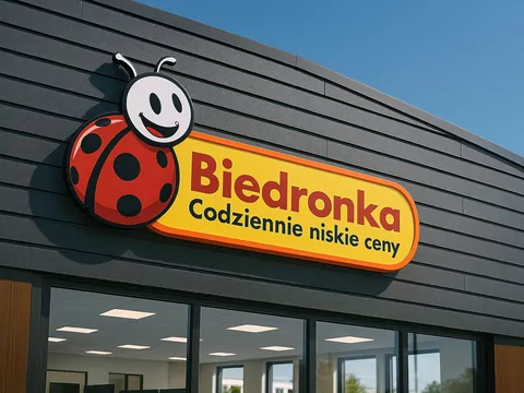 Promocja na koc z rękawami w Biedronce